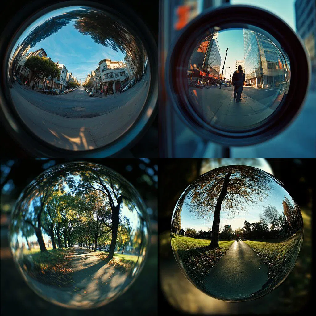 Wide angle lens - AI Art Style - ImgMCP